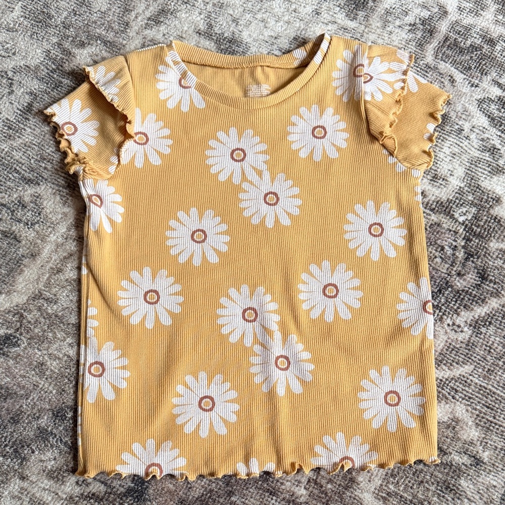Sunny Floral Kids Tee